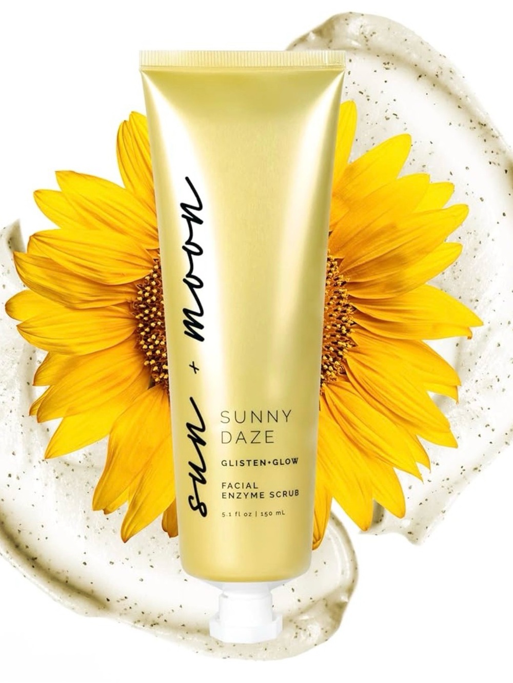 Sun n Moon Sunny Daze Facial Enzyme Scrub — Yellow